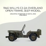 AJ104 1945 Willys CJ-2A Overland Open Frame Jeep Model 